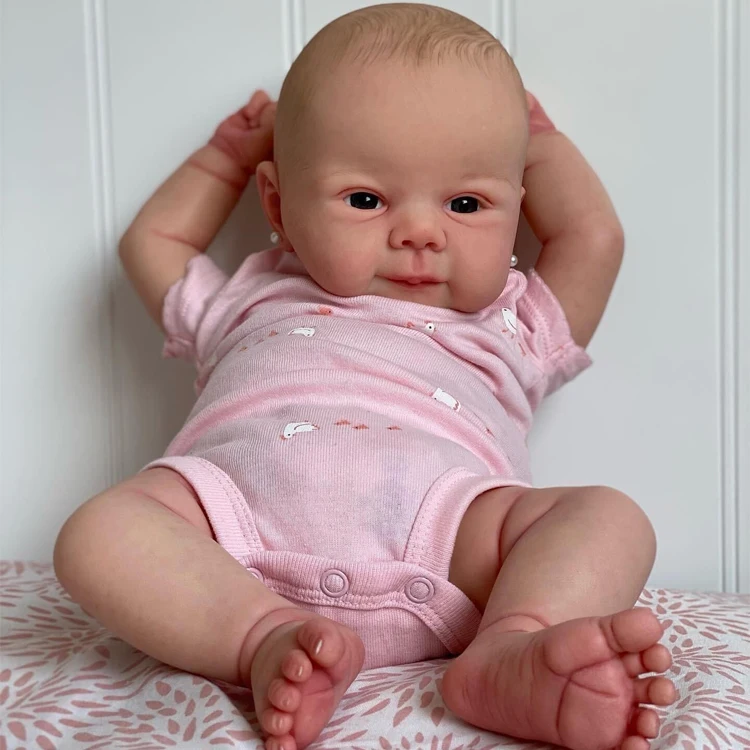 New Year Gift Simulation Baby Doll Full Body Silicone Vinyl Custom Reborn Doll