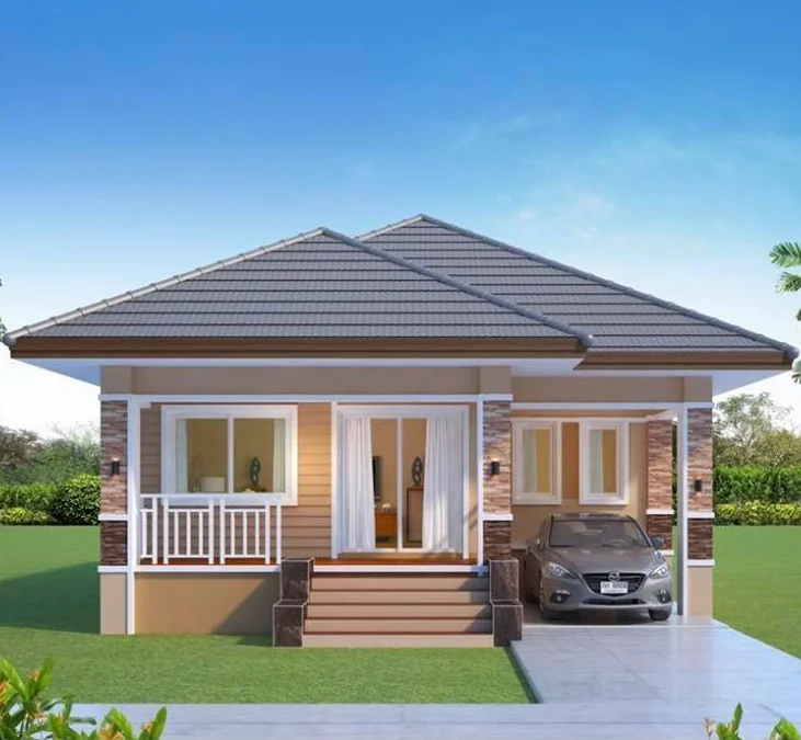 Popular design prefab house modular home steel frame villa