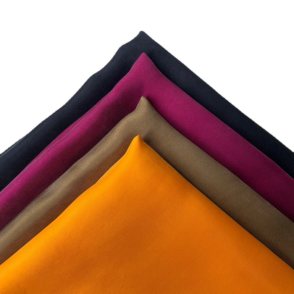 China supplier Free sample NO MOQ 60% Cupro 40% Viscose stock lot Fabric for dress