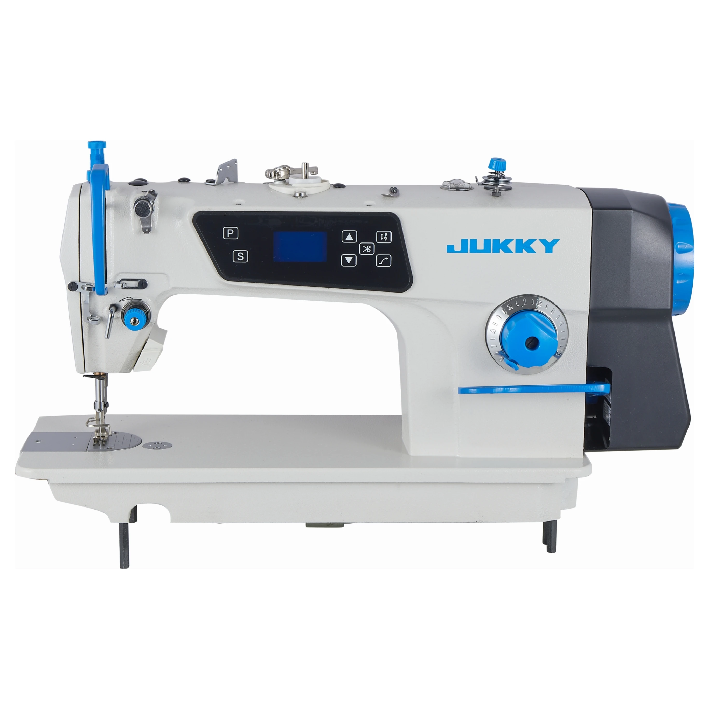 JK9802 High-Speed Automatic Lockstitch Industrial Sewing Machine Direct Drive Computerized Garments Leather New Condition