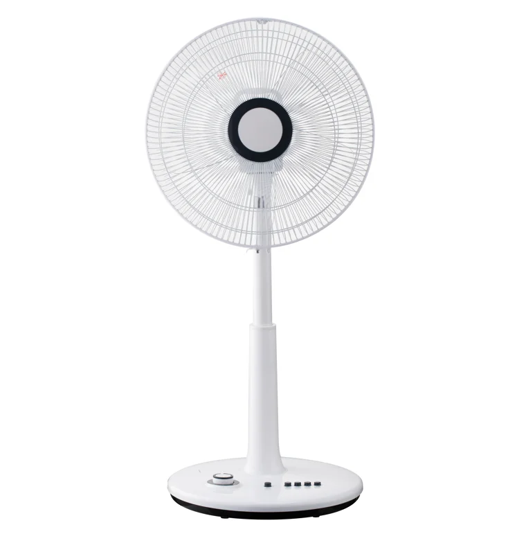 South Korea  hot sale table stand fan 14 inch 5 blades 60minutes timer 3 speed floor fan