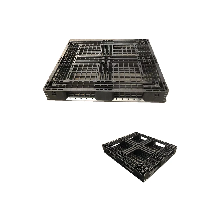 Hdpe Recyclable Racking Plastic Pallet Stackable Reversible Euro Plastic Pallet  With Best Price