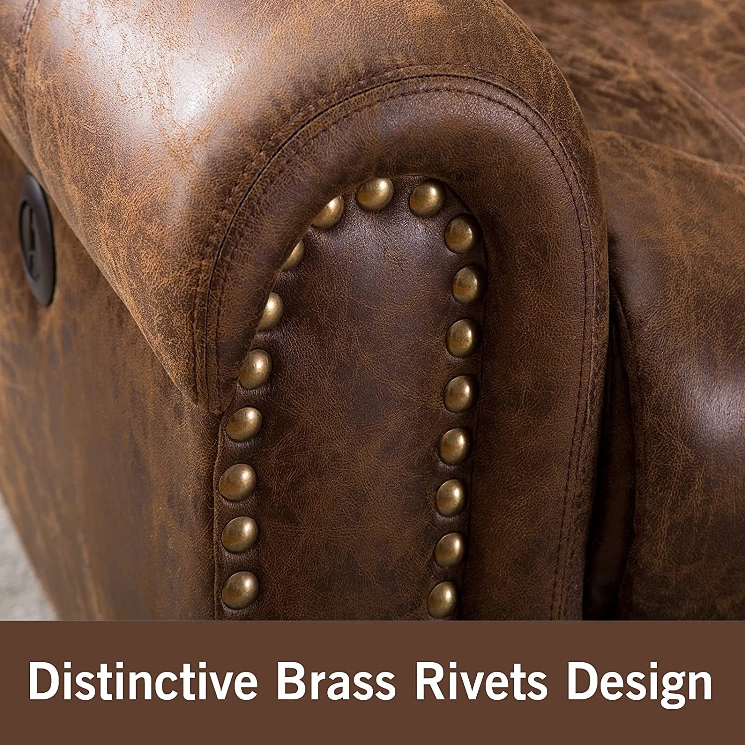 JKY Furniture Adjustable Reclining Leather Power Electric Recliner Sofa Chair Reclinable With Massage Function For Living Room