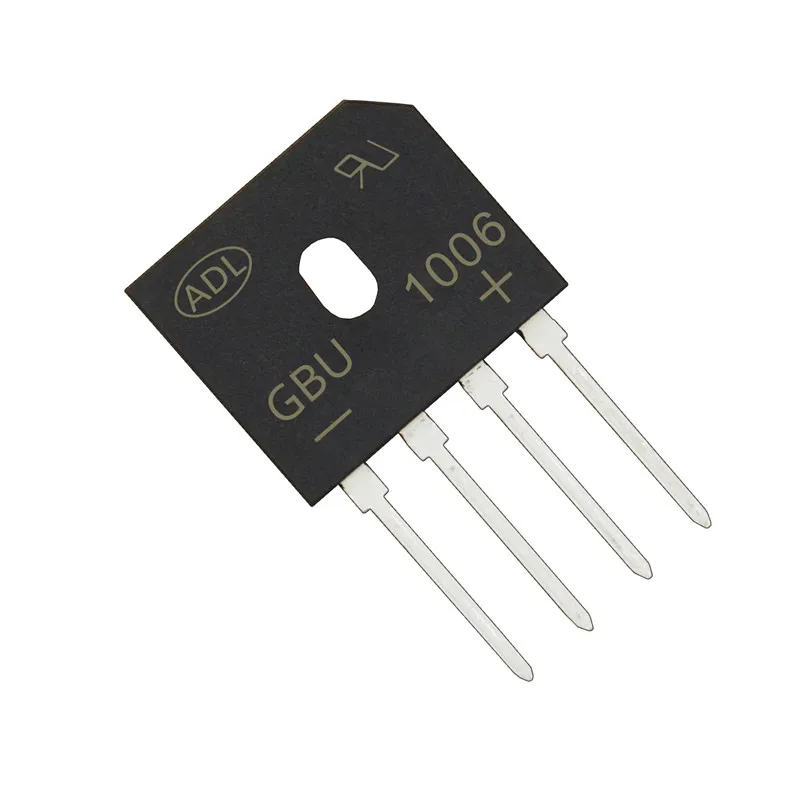 Мост выпрямителя ADL GBU1006 10A600V мост сделано в Китае прямые