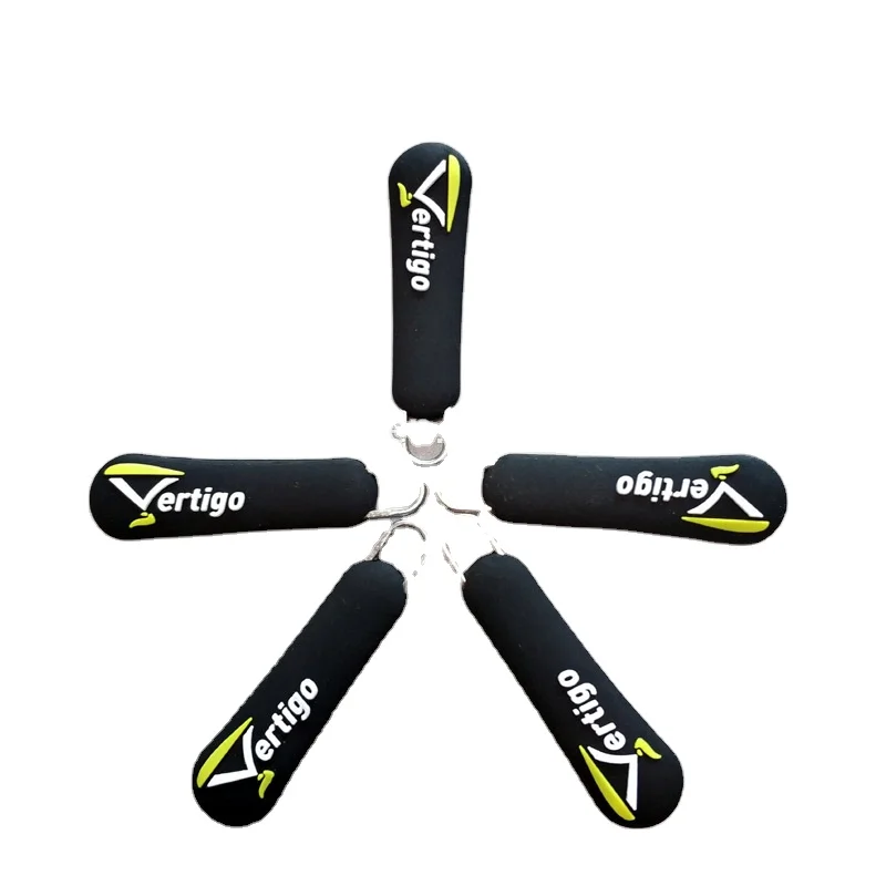 Embossed logo charms metal zipper pull head