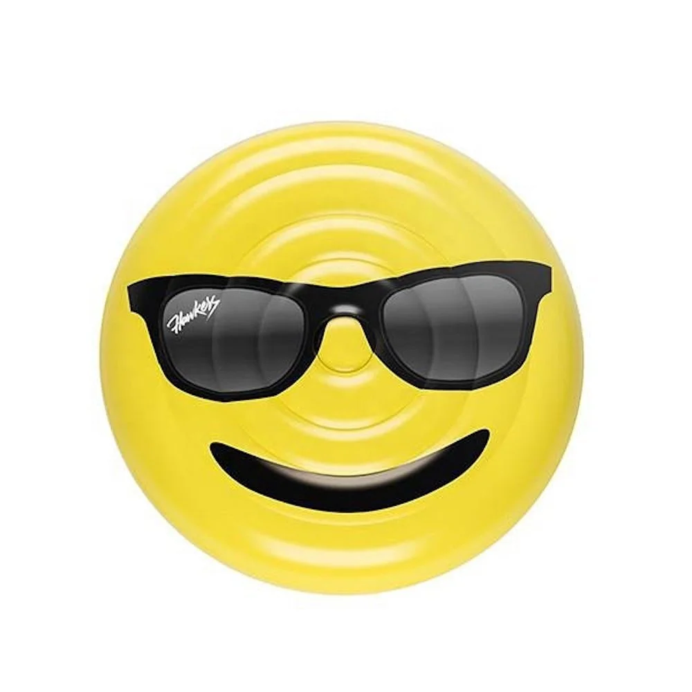 Hot sale  inflatable smile float pool smile face adult plastic swimming pool outdoor personalized water play kids