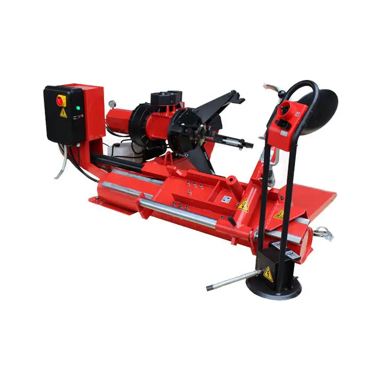 11r22.5 vertical removing type semi large heavy duty portable manual trailer transport truck tire tyre spreader changer machine