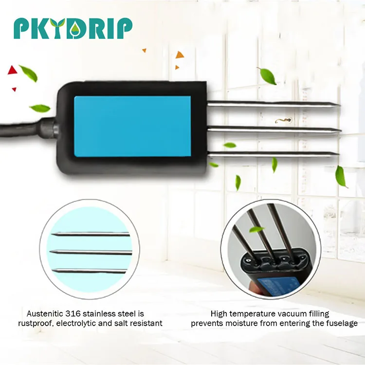 PKYDRIP Agricultural Greenhouse Measuring Instrument Nitrogen, Phosphorus, Potassium  and Intelligence Soil Sensor