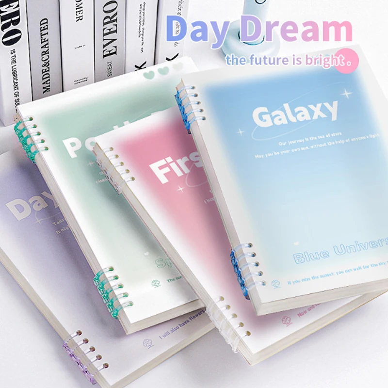 HK simple replacement core gradient b5 notebook a5 high-value notebook