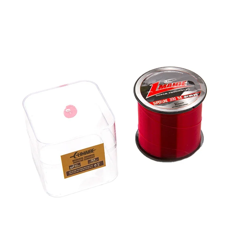 Monofilament Fishing Line for Fishing Lines Super Strong Nylon Hot Selling 300m Standard Green Level 10 Pcs OEM Acceptable