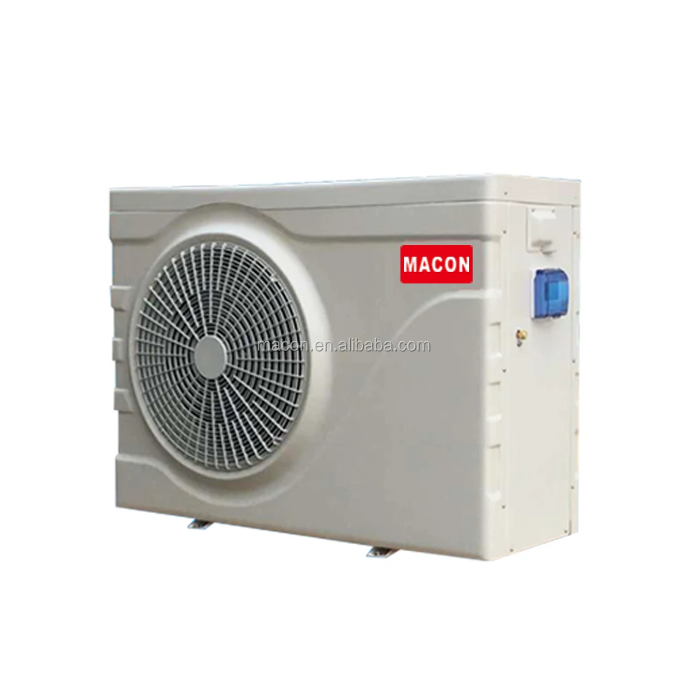 Macon inverter pool heater R32 5KW plastic inverter swimming pool heat pump water heater
