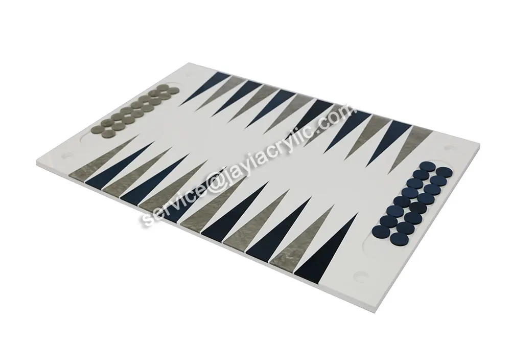  JAYI Factory Custom Board роскошный блестящий набор нарды акриловый игровой