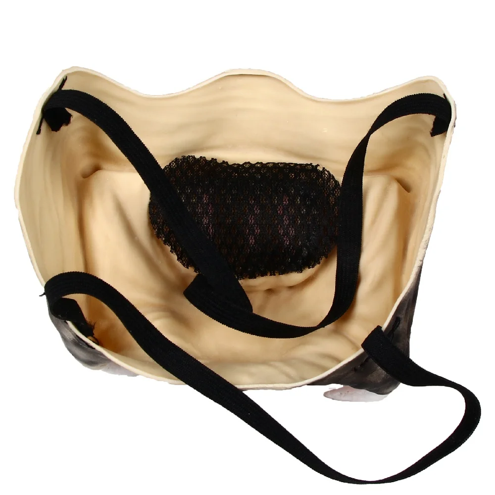 Dropshipping Predator Half Face Mask Latex Halloween Movie Horror Costume Mask Cosplay