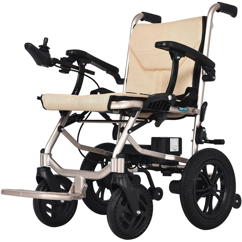 manufacturer supplies wholesale cheap price double power & motor lightweight portable foldable electric wheelchair for disabled