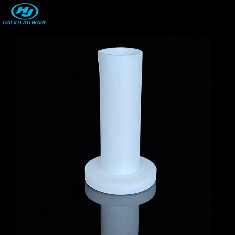 HAIJU LAB  10ml 50ml 100ml 250ml 500ml 1000ml High Temperature and Acid and Alkali Resistance PTFE Measuring Cylinder