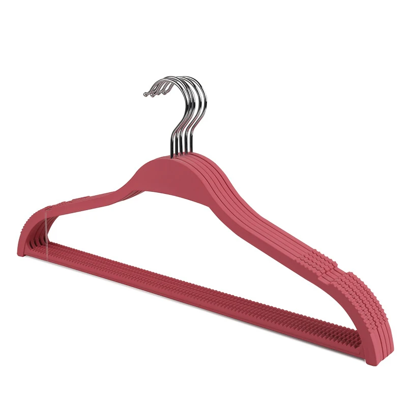 Multifunctional Dry and Wet Super Non Slip Ultra Thin Cheap Plastic Clothes Hangers with Swivel Hooks