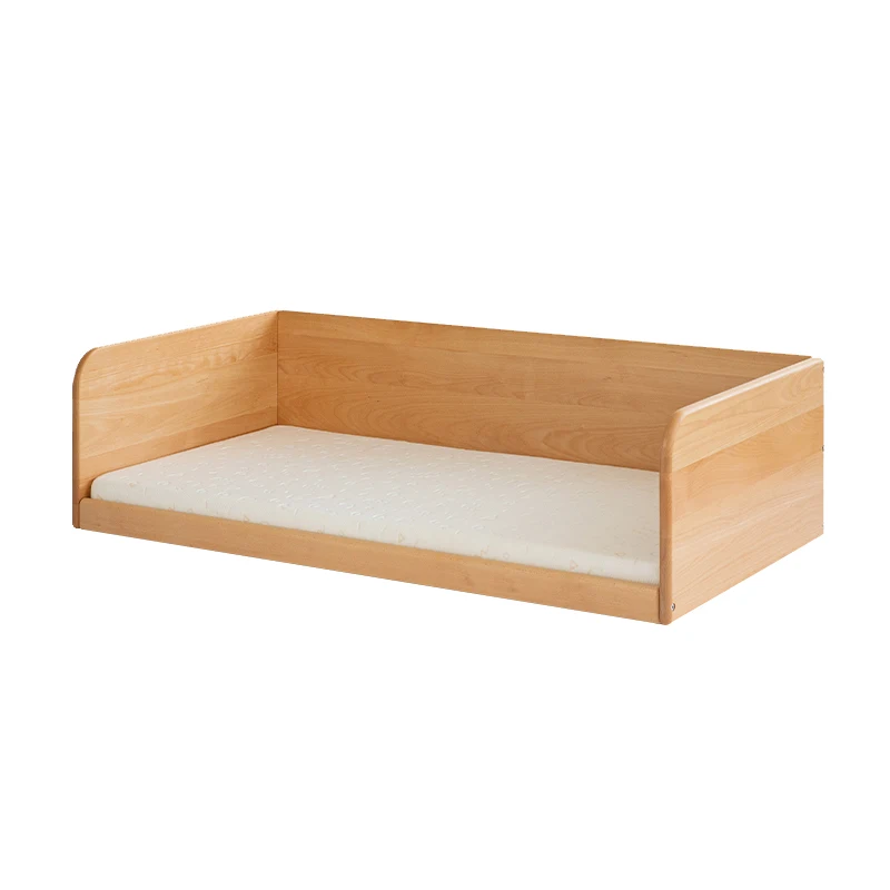 Stock Available Kids Wooden Bed Detachable Montessori Bed For Child