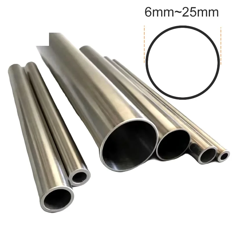 304 stainless steel precision pipe Outer diameter 25mm inner diameter 23mm 22mm 20mm 19mm polished inside outside OD6 to OD25mm