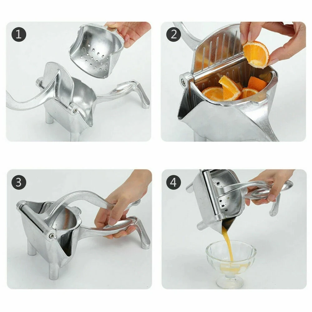 Kitchen Tool Fruit Juicer Plastic Lime Press Lemon Orange Squeezer Manual Citrus Aluminum Alloy Hand Pressure Juicer