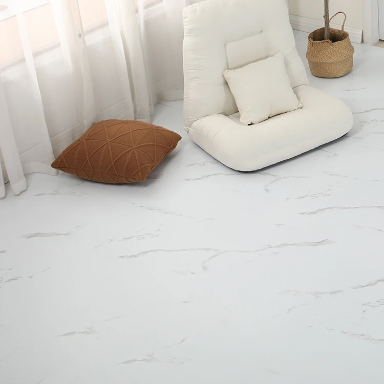 New Design Luxury Vinyl Flooring Low Price Marble Floor Tile Sticker Rigid PVC Material Vinyl Flooring Prices