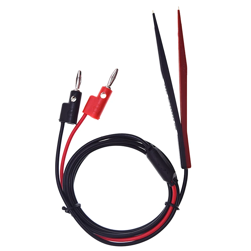 110 см мультиметр Пинцет ручка зонд SMD тестовый пинцет со штабелируемым банановым штекером