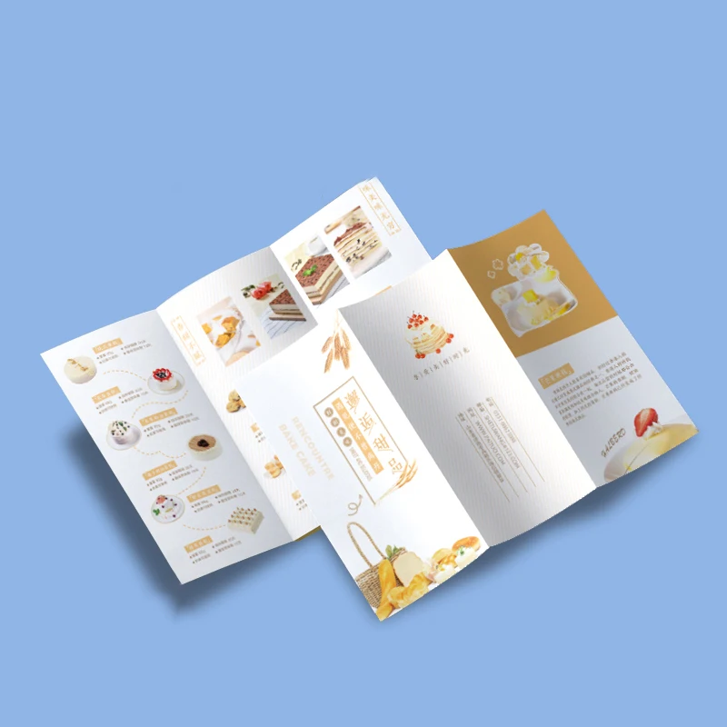 Factory price cheap customized Printing Advertising Brochure Design Flyer Paper Leaflet Printing Booklet