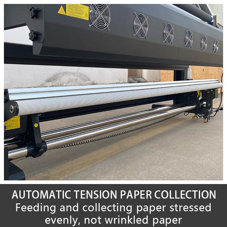 POTRY Dress Tshirt Printer Wide Format Sublimation Plotter Printer 4 Head I3200 Sublimation Textile Printer