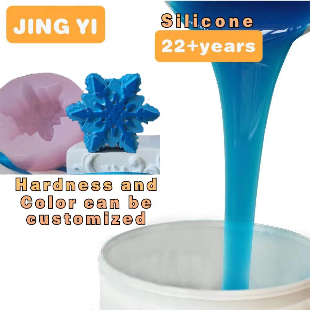 China Factory Manufacturer Wholesale epoxy resin molds silicone manual soap gypsum Mold silicone RTV2 Liquid Silicone rubber