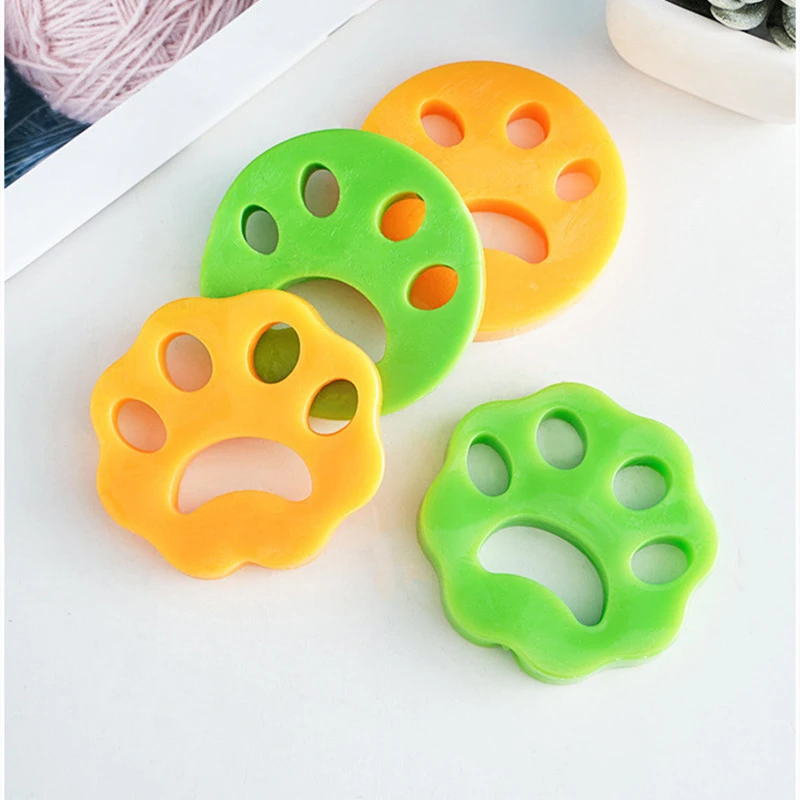 W29 Washing Machine Hair Catcher Pet Fur Catcher Reusable Cleaning Silicone Hair Removal Ball for laundry