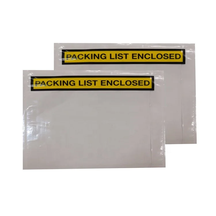 
Enclosed Express Custom Mailing For Packing List and Invoice 