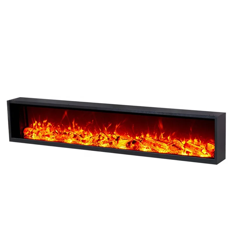 OEM/ODM fireplace insert luxury modern decorative indoor 2000mm electric fireplaces 3d