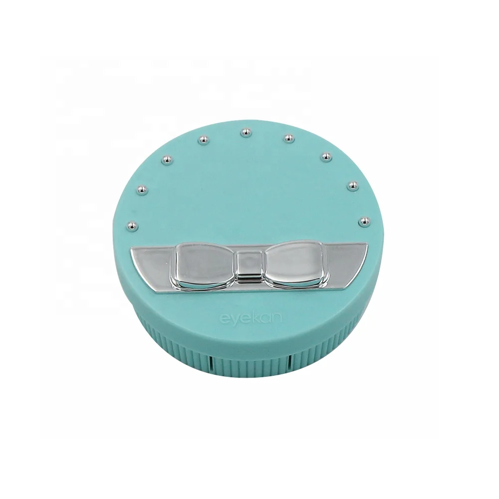 kaida contact lens box factory directly selling clear contact eye lenses plastic contact lens case