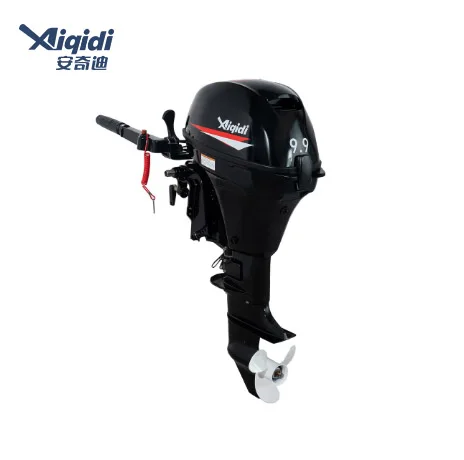 AIQIDI 9.9HP Outboard Propulsion Gasoline-Powered Fishing Boat Speedboat 4Stroke Motor Outboard
