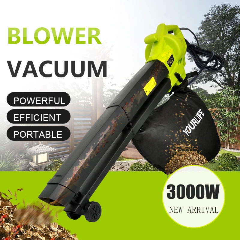Electric Air Leaf Vacuum Motor Blower
