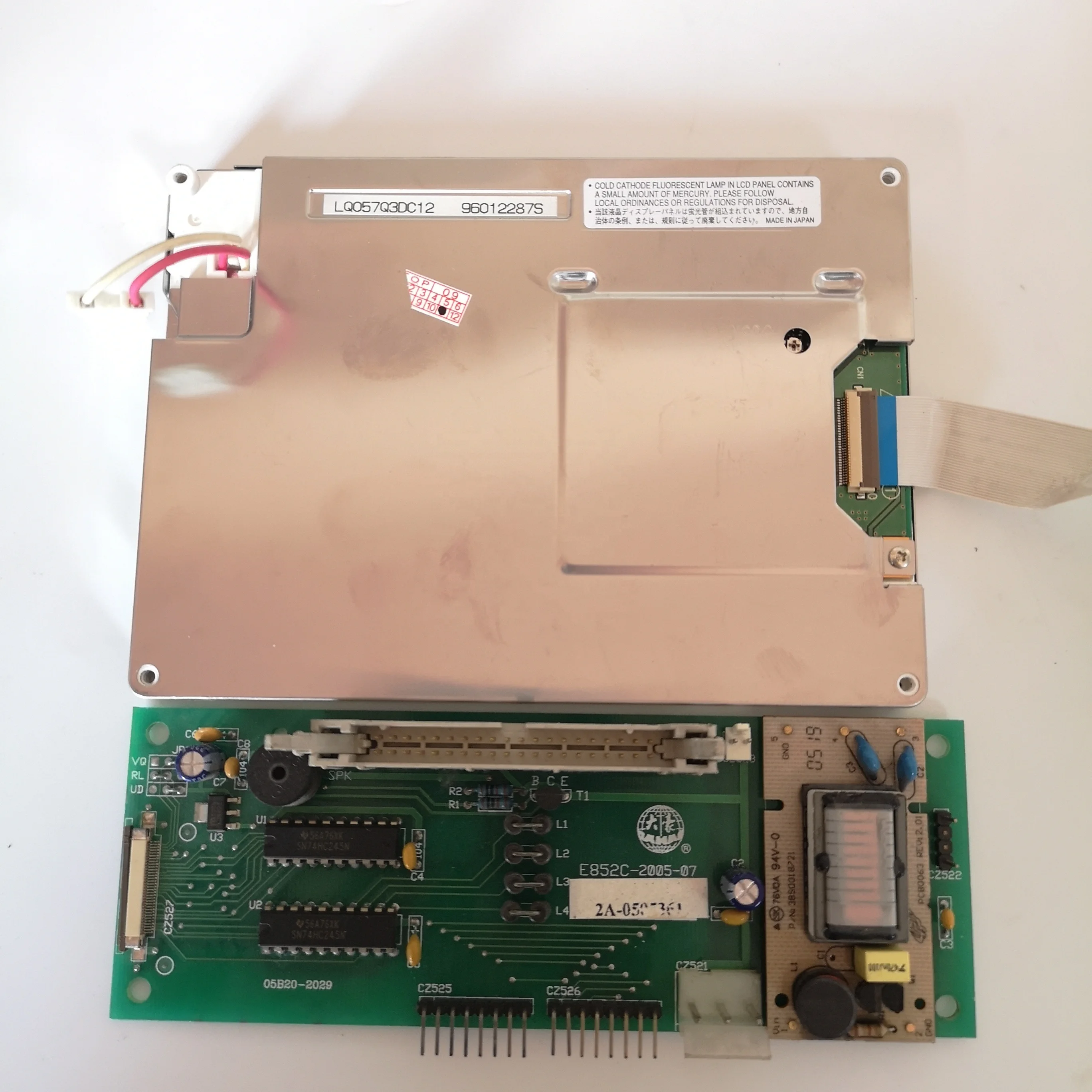 ( HZ-G-022 ) embroidery machine part E852 board monitor board display board screen spare parts
