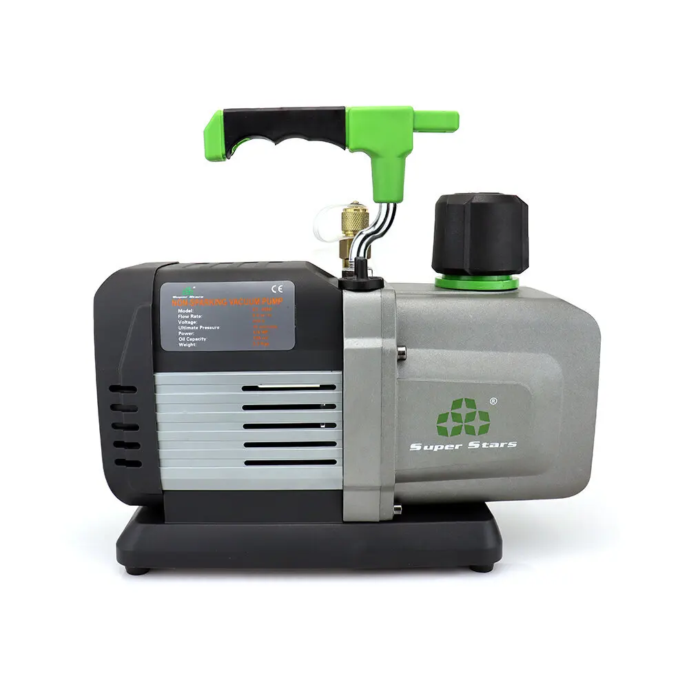 ST-4BM супер звезда Интеллектуальный двойной вакуумный насос 4.5CFM 50 Гц 60 встроенный электромагнитный безопасный взрывозащищенный без блесток