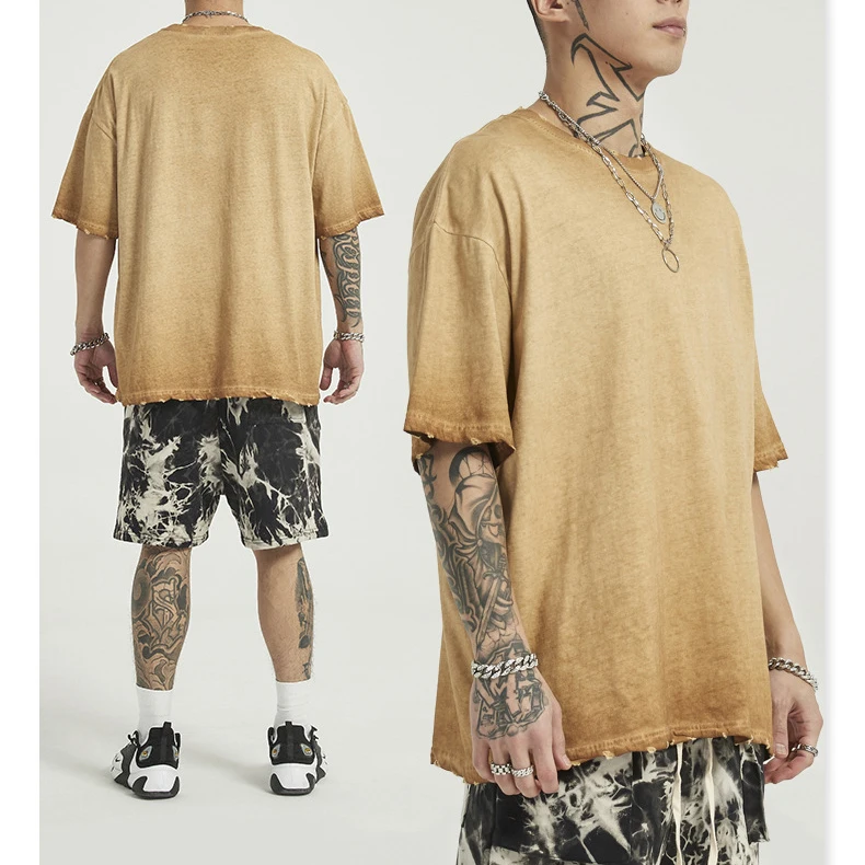 Мужская Уличная футболка в стиле хип-хоп QYOURE MTS03