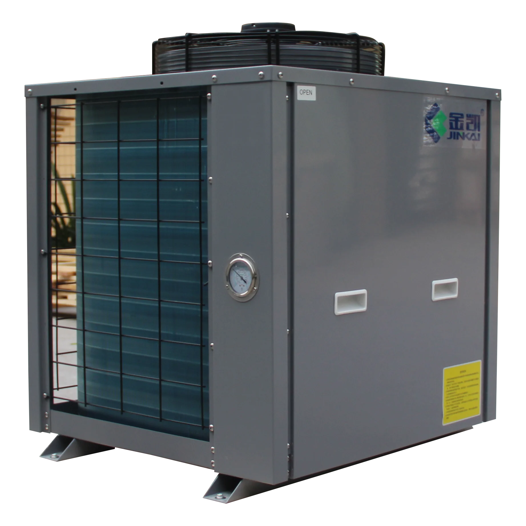 China energy saving 50kw air source heat pumps commercial heating cooling air to water inverter heat pump swimming pool