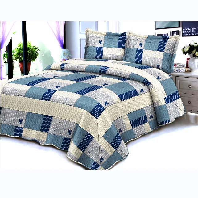 Стеганое покрывало кроше