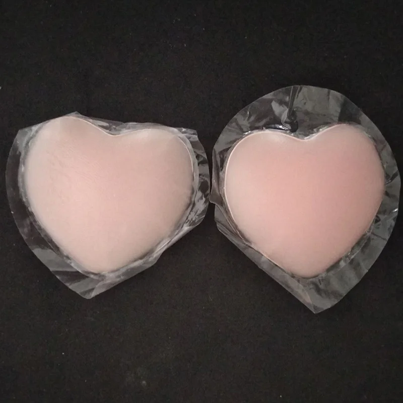 Dropship Multiple Styles Lady Breast Petals Opaque Invisible Reusable Strapless Non Adhesive Pasties Silicone Nipple Cover  bra
