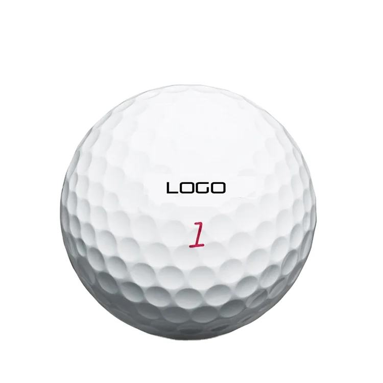 Custom branded logo personalized premium bulk plastic sale biodegradable color range golf ball set