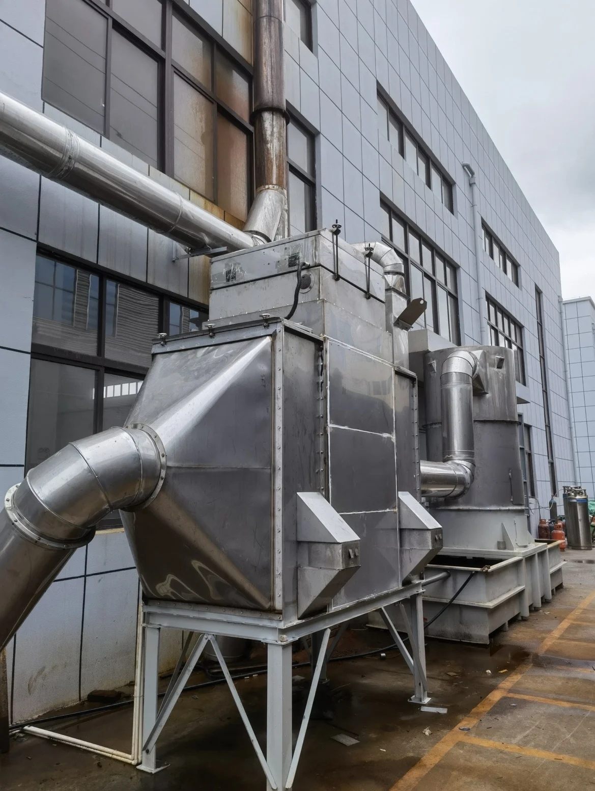 Xinyuan industrial dust colector  electrostatic powder separator dust filter for grain industry