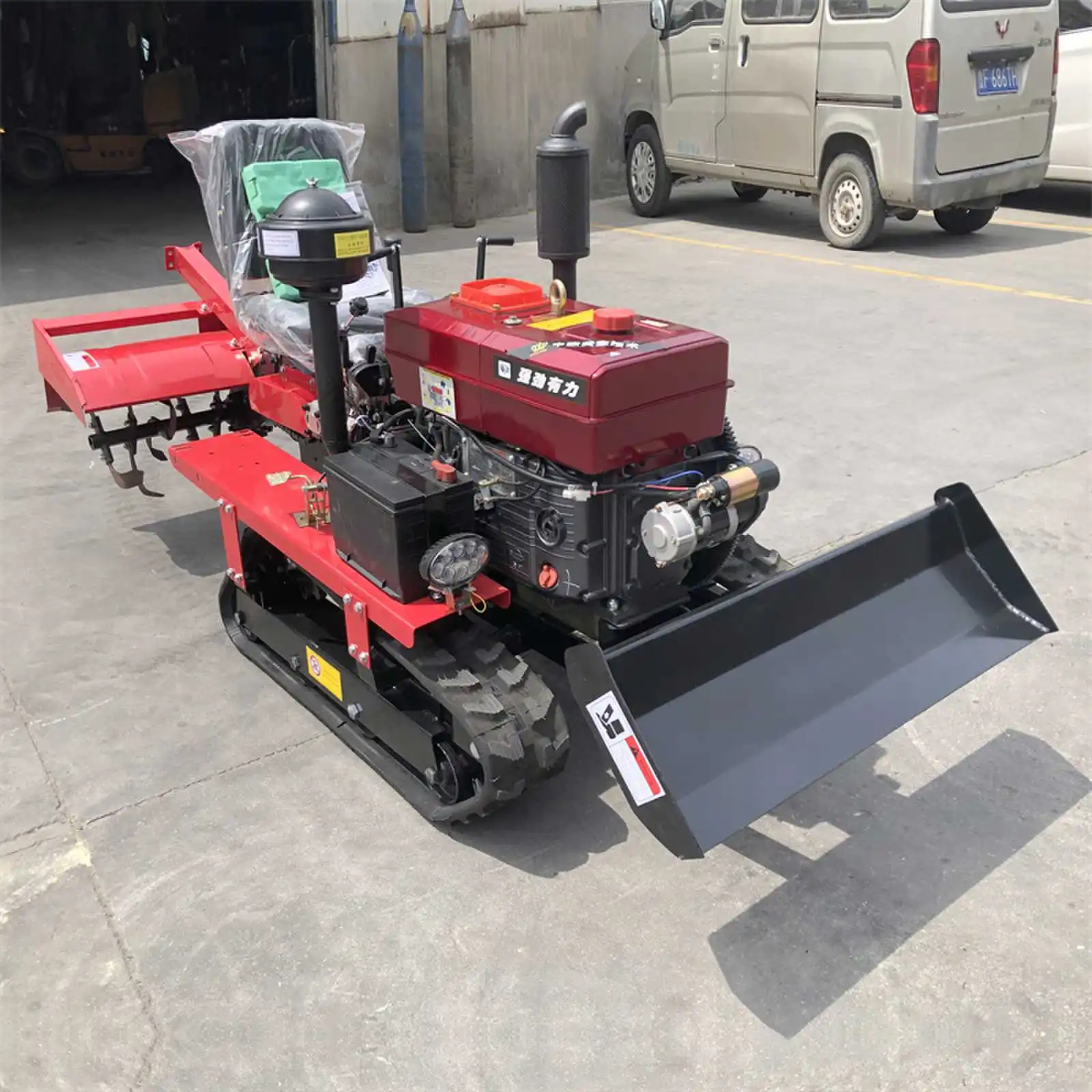 Agriculture Equipment Rotary Hoe Tiller Cultivator 25hp Ride On Cultivator Rotary Tiller Garden Mini Tractor With Hitching Tool