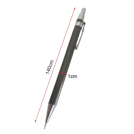 1 Pcs 0.5/0.7mm metal mechanical pencil drawing automatic graphite pencil lead for school supplies stationery