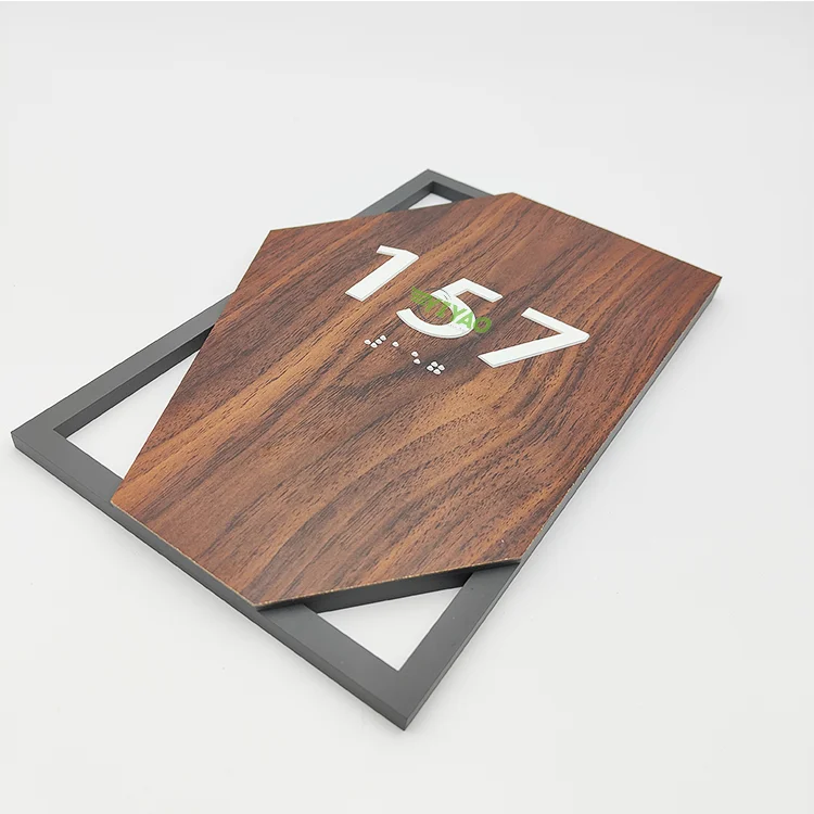YIYAO factory custom number door sign supplier hotel