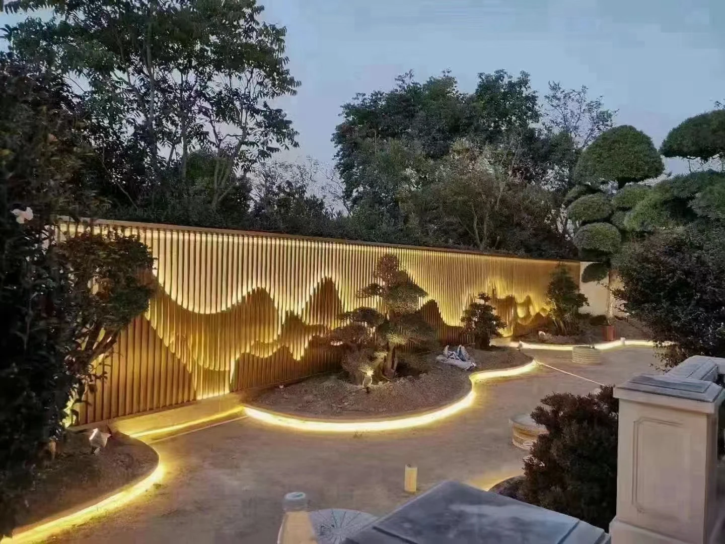 Factory Direct Outdoor Metallic Wall Beautification Decoration Can be Customized According to the Drawing