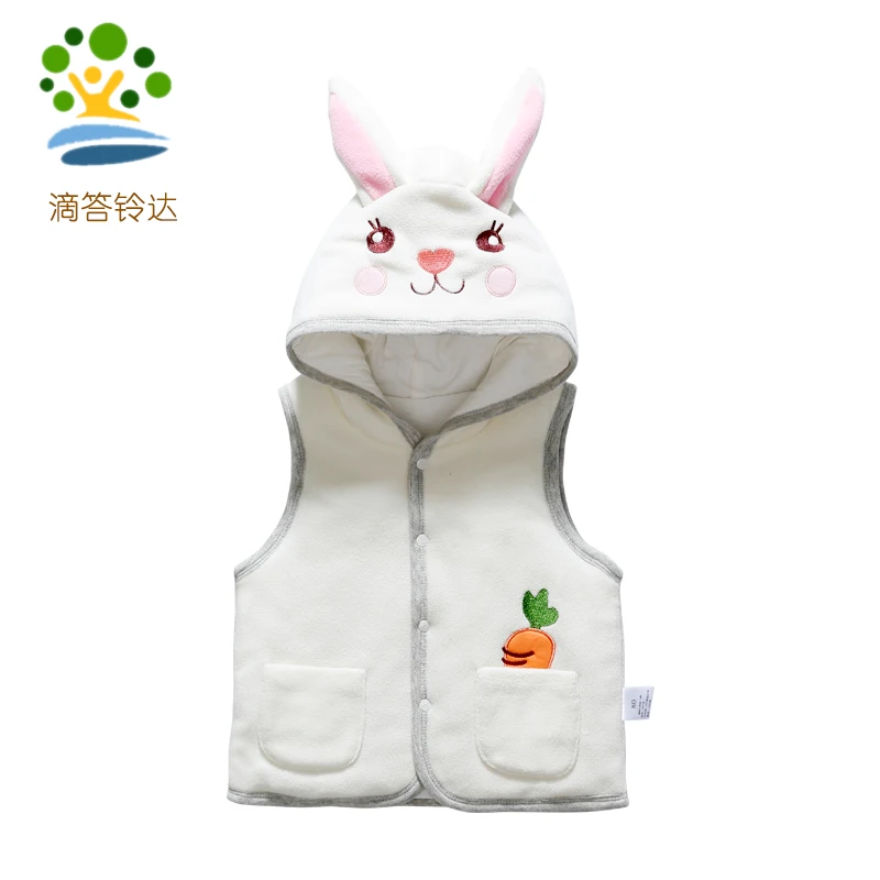 
Winter Baby Clothes Wholesale Custom Design Baby Vest With Hood 
