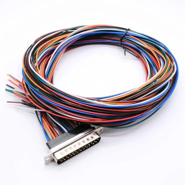 UL1061 22AWG D SUB/DB 25 pin машина/твердый контактный разъем передачи данных кабель