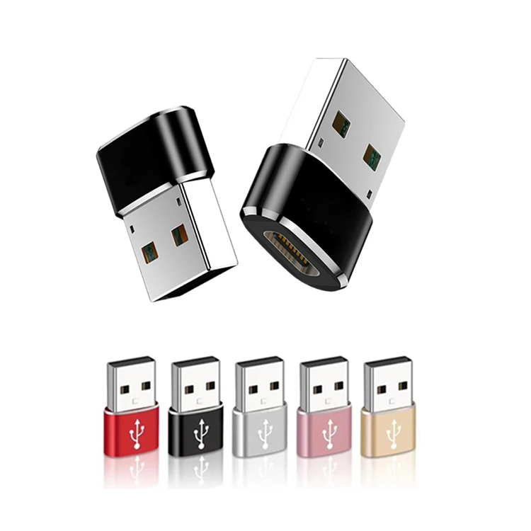 
USB Male to USB Type C Female OTG Adapter Converter Type-c Cable Adapter USB-C Data Charger 