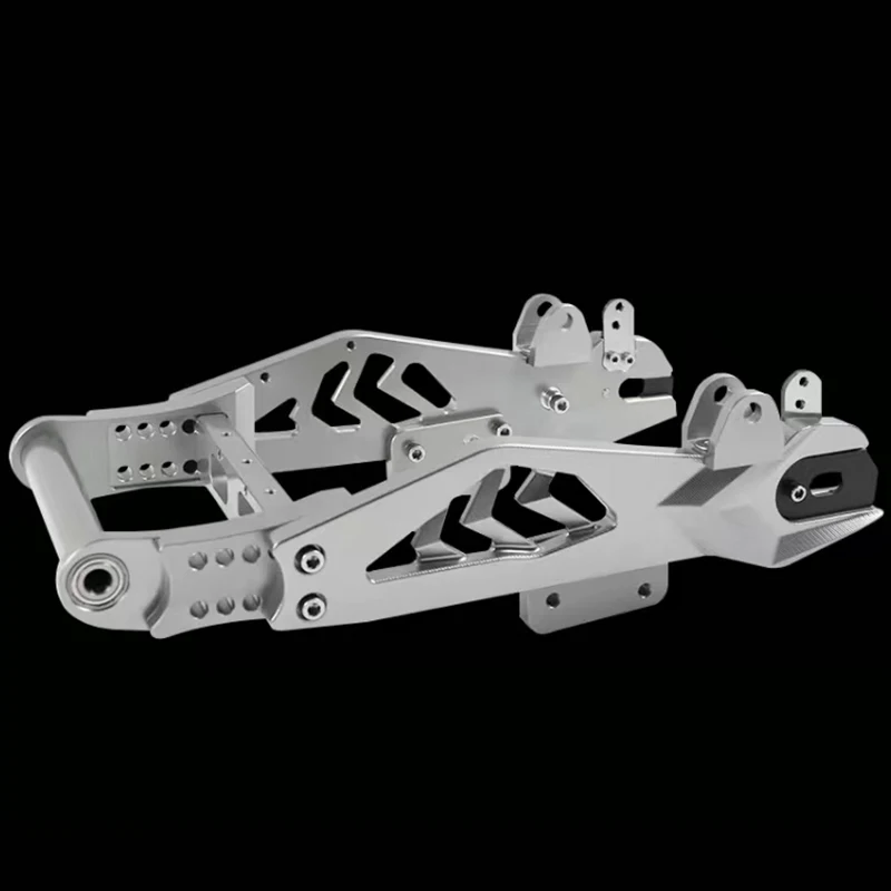 2023 New Design Motorcycle Accessories CNC Shaft Drive Rear Flat Fork Universal Aluminum Swing Arm